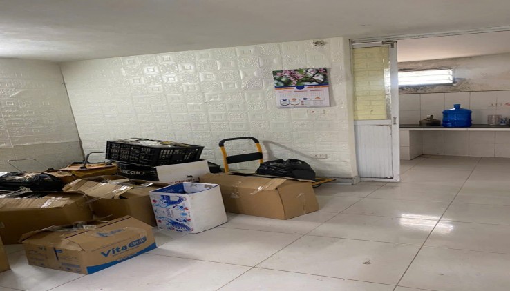 cho thuê nhà làm kho, KD online, ở Mặt Sông Sét 2 tầng, 50m2, 6.5 Triệu